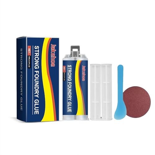 La Mejor Lista de Metales de fundición de esta semana. 39 Pegamento de fundición fuerte para metal, reparación de fundición resistente a altas temperaturas, pegamento de reparación de metal, adhesivo de fundición mejorado, relleno de...