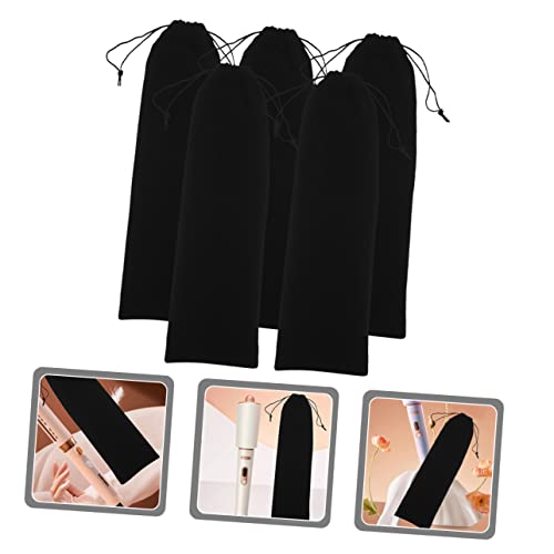 Bolsa de almacenamiento para rizador de cabello 5 piezas miniatura 7