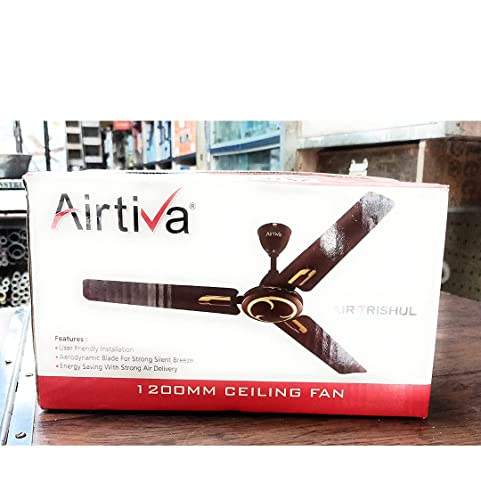 Image of 1200mm ceiling fan Asian gold ( Brown) (48 inch, 1)
