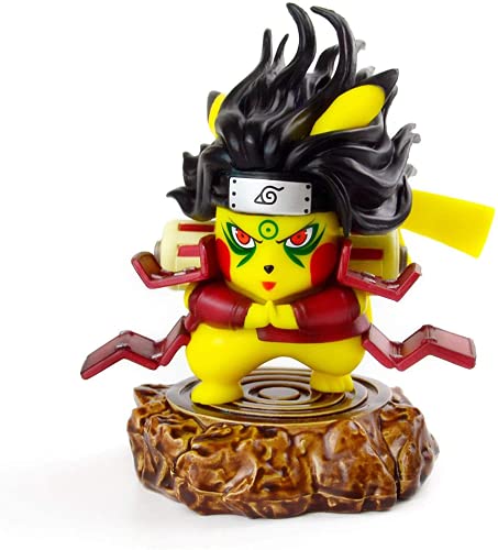 Avicir Pikachu Cosplay Senju Hashirama Figurine d'action GK Naruto Anime Statue Collection PVC Modèle Jouets Cadeaux (Senju Hashirama) Cover