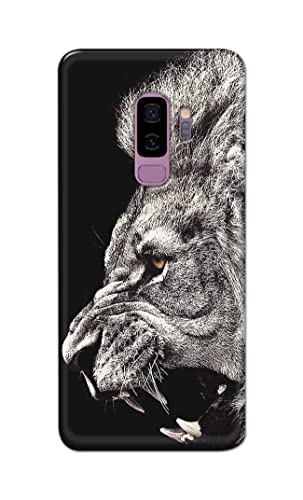 Image of Roaring Lion Hard Back Case Cover for Samsung Galaxy S9 Plus, G965F, G965F /DS, G965U, G965W, G9650 Back Cover -(J5) VNS2225