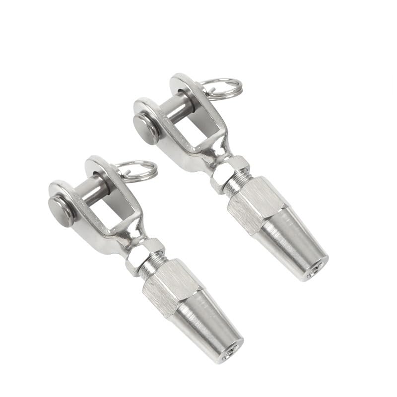 Garde-corps câble matériel de tension terminal mâchoire pour fil 6mm