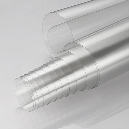 ECYC Anti Scratch Transparent Film, Peau De Protection Film De Voiture Pare-Chocs Peinture Capot Autocollant (100cmx50cm)