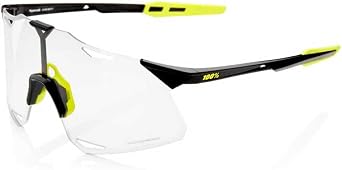 100% HYPERCRAFT Sport Performance Frameless Sunglasses Gloss Black - Photochromic Lens