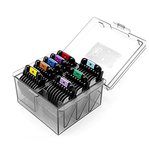 8-Piece Stainless Steel A5 Comb Set for Pets