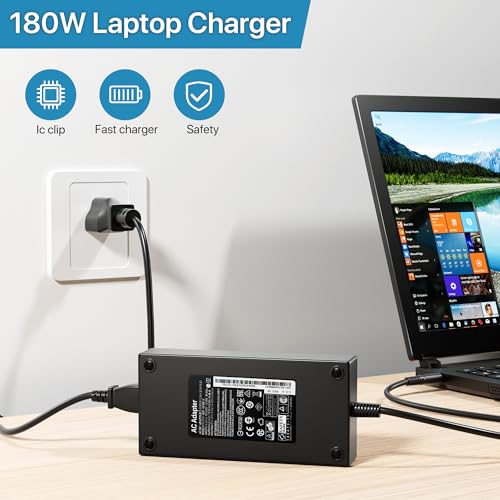 Hnhtkj H-41-180D 180W Dock Power Supply Fit For Dell Dock Wd19 K20A001 Tb16 D6000 D6000S Business Monitor Dock Wd15 K17A001 Docking Station Wd19 Wd19S Wd19Tbs Wd19Tb K20A Dell Docking Station Power Supply thumb #6