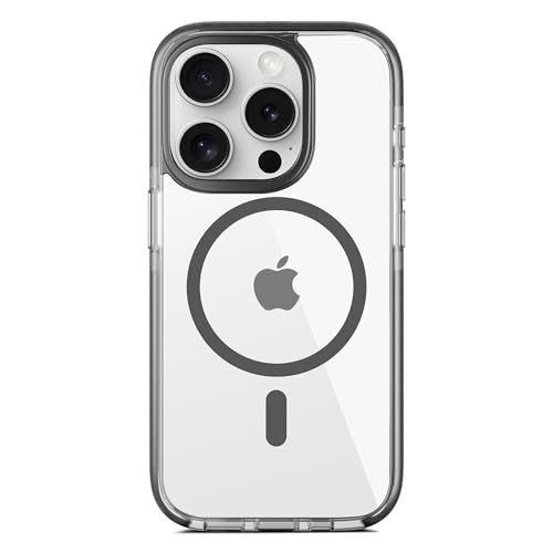 Image of DailyObjects Stride 3.0 Clear MagSafe Phone Case Cover for iPhone 15 Pro Max