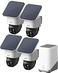 eufy Security – eufyCam Kamera 4er-Pack, Überwachungskamera Außen, ohne Abo,