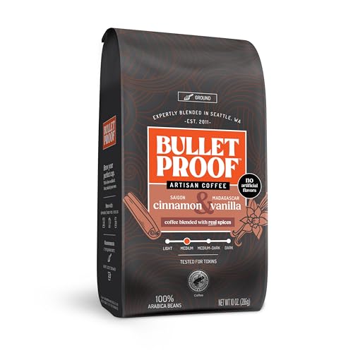 Bulletproof Cinnamon & Vanilla Flavored Coffee