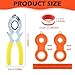 2 Pcs Faucet Aerator Removal Wrench and 1Meter Sealing Tape, Faucet Bubbler Wrench Kit, Installing Faucet Removal Repair Spanner Tool for Kitchen Sink Bathroom Aerator