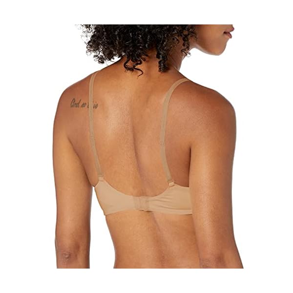 Calvin Klein Women's Constant Convertible Strap Lightly Lined Demi Bra, Bare, 32C
