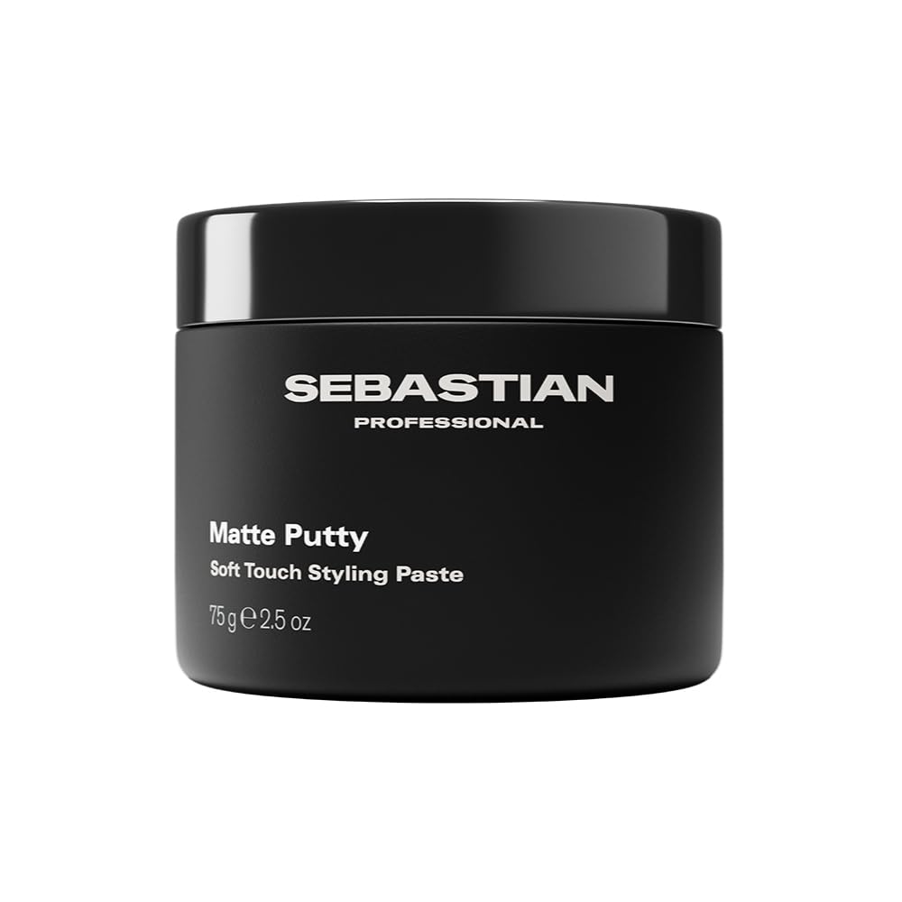 Sebastian Professional Matte Putty Styling Paste | Soft Texture Hair Styling | Flexible Hold | Reworkable Matte Finish Moisturized Hair | 75 ml-image-29