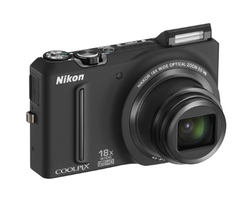Nikon Coolpix S9100 Appareil photo numérique compact 12,1 Mpix Ecran 3" Zoom optique 18x Noir - Image 6