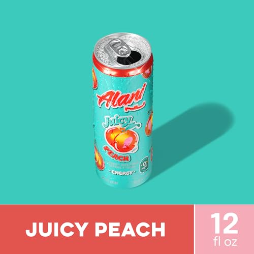 Alani Nu Juicy Peach Sugar Free Energy Drink (Pack of 12) - image 2