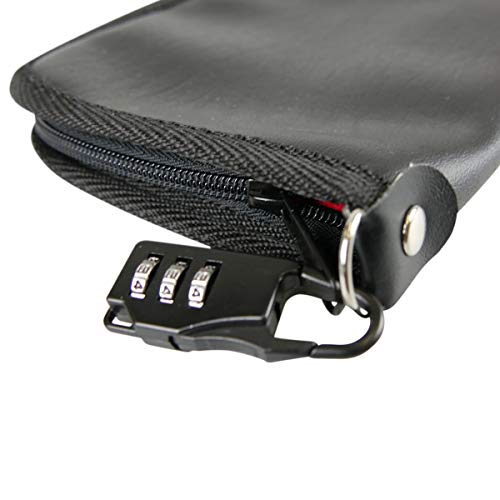 Sac épée avec serrure pour sabre katana de samouraï noir housse de transport étanche