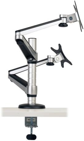 Miniatura 4 de TRIPP LITE DDR1327DCS - Brazo giratorio para montaje en escritorio LCD de doble pantalla para panel plano de 13-27 pulgadas