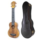 【KoALOHA】KSM-02/HC ソプラノロングネックウクレレ 純正ハードケース付（ハワイアンコア材単板 ハワイ産）