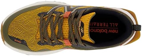 New Balance Boy's Fresh Foam Hierro V7 Running Shoe, Golden Hour/Black/Dark Camo, 7 Big Kid | Image 2