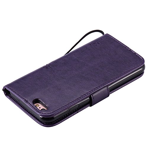 Custodia a portafoglio in pelle sintetica decorata...