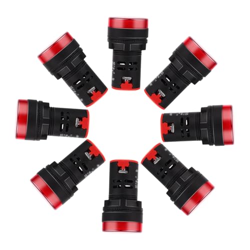 Veemoon 10 Pcs LED Navigation Lights High Brightness Boat Signal Lamps for Enhanced Night Safety Reliable Navigation