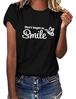 Premium Fabrics: T shirts for women uk are made of high quality cotton material. Skin friendly breathable fabric, lightweightand comfortable. Perfect for any body type, these cute print t-shirts will keep you cool and fresh all summer long Design: Cu...