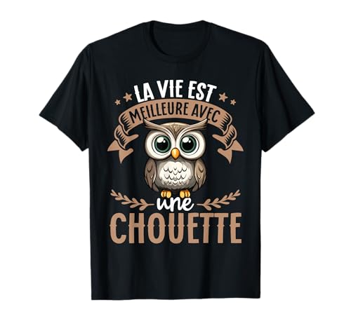 Je M'en Fous Je suis Une Chouette - Chouette Mignonne T-Shirt