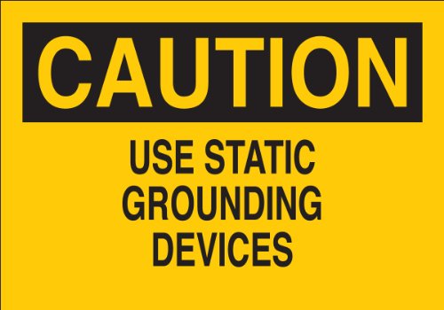 Panneau danger électrique pour sécuriser les zones de décharge statique