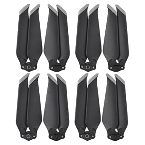 4 Pairs RC Drone Propeller, Propellers Replacement für DJI Mavic 2 Zoom/Mavic 2 PRO, Grauer Rand Ersatzpropeller Blätter Geräuscharm Zubehör Kompatibel mit DJI Mavic 2 Zoom/Mavic 2 PRO