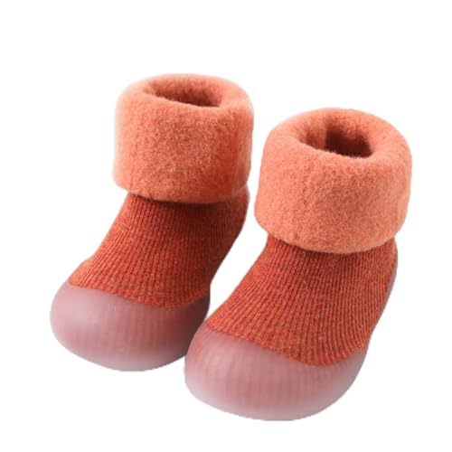 Baby Sockenschuhe Krabbelsocken mit rutschfest Gummisohle Baby...