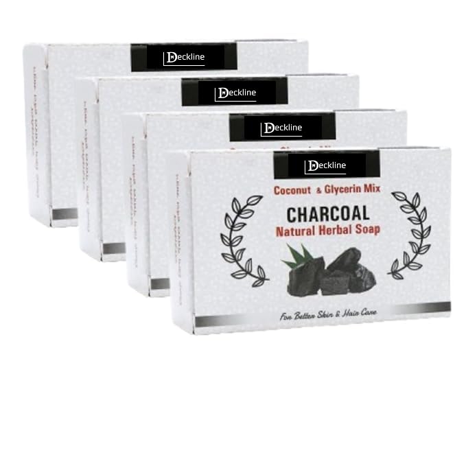 HERBAL FAMILY NATURAL BATH & BODY SOAP | CHEMICAL FREE WITH COCONUT OIL SOAP - 100GM(Charcoal) (4)-image-21