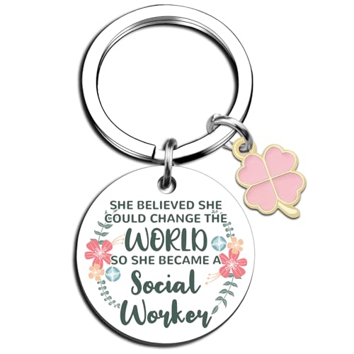 Lelekdo Social Worker Gifts for Women Appreciation Gifts for Social