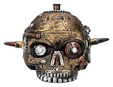 Photo Gallery pacific giftware pt steampunk bullet head skull resin figurine statue Photo Gallery pacific giftware pt steampunk bullet head skull resin figurine statue