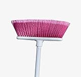 Soft Sweep Broom The Original Soft Sweep Magnetic Action Broom - 1 Broom (Pink, 1)