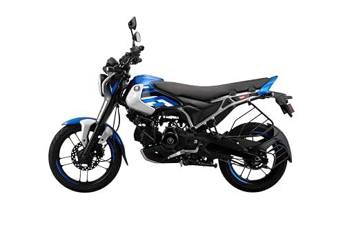 Image of Bajaj Freedom Cng 125 Disk Led Motorcycle /Motorbike - Glossy Carribean Blue - Ex-Showroom