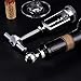 Wine Opener, Corkscrew by- All-in-one Corkscrew Bottle Opener and Foil Cutter The Favoured Wine Opener of Sommeliers Waiters and Bartenders