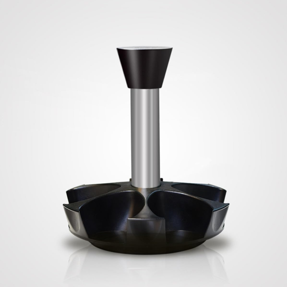 Didiseaon Rotary Glass Spice Jar Set for Kitchen Seasoning Storage