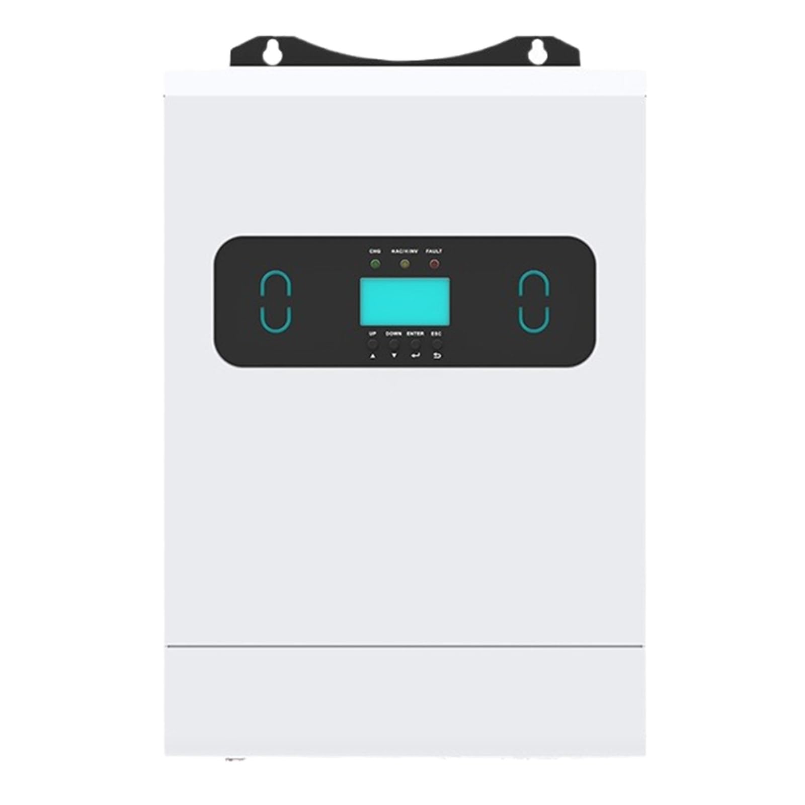 Inverter di Potenza a Onda Sinusoidale Pura Ibrida MPPT da 3000 W con Caricabatterie Solare MPPT da 60 A, Convertitore Solare da CC a CA 220 V, Max PV 3600 W CC 90-500 V,24V