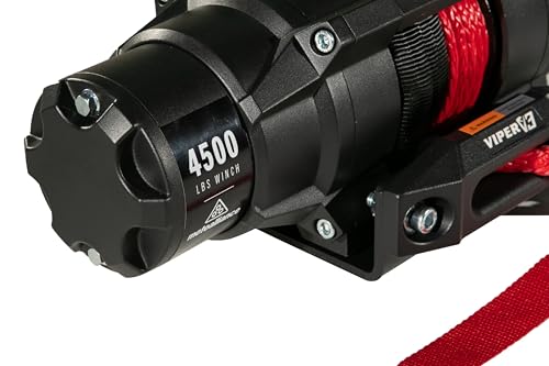 VIPER V3 4500lb UTV/ATV Winch con Cuerda Sintética Azul 40 pies miniatura 5