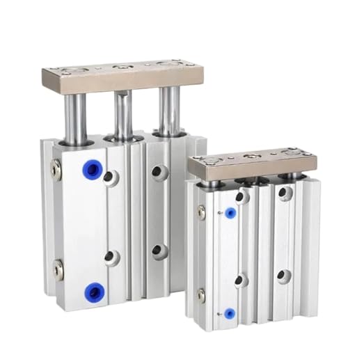 Vérin de guidage compact MGPM50 avec course de 10 mm pour automatisme - 2