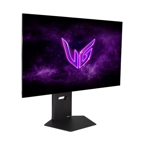 Image of LG Ultragear G8 32GX850A 32 inch Dual-Mode Gaming Monitor Bundle | 4K UHD (3840x2160) 165Hz / FHD 330Hz, OLED Display, 0.03ms, G-SYNC, FreeSync Premium Pro, HDMI & DisplayPort + Cable Ties + More