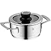 WMF 777166380 Olla Baja de 16 cm, 1.9 litros, Cromargan, Acero Inoxidable