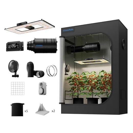 NICEGROW Das Growset für Einsteiger Komplettset Grow mit LED, Abluft, Filter und Zubehör 17 TurboWuchs 2000 120x60x180cm Growzelt Komplettset LED Grow Lampe Vollspektrum LM301H EVO LEDs Growzelt Kit Komplettes Hydroponics 1680D Growing Tent Kit Belüftungssystem