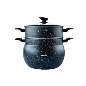 VETTA COLLECTION 846550 Couscousons, Aluminium, Schwarz