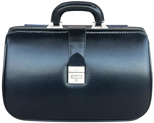 RA Bock Medium Leather Doctor Bag