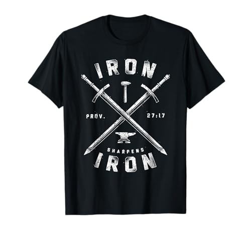 Iron Sharpens Iron - Men Women Athletic T Shirt T-Shirt