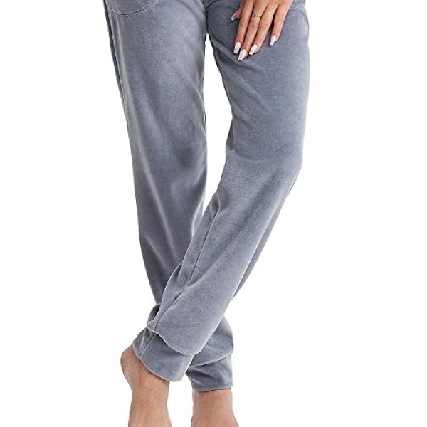 LEVERIE Tuta da Ginnastica Donna a due pezzi giacca e pantaloni in cotone, Made in EU