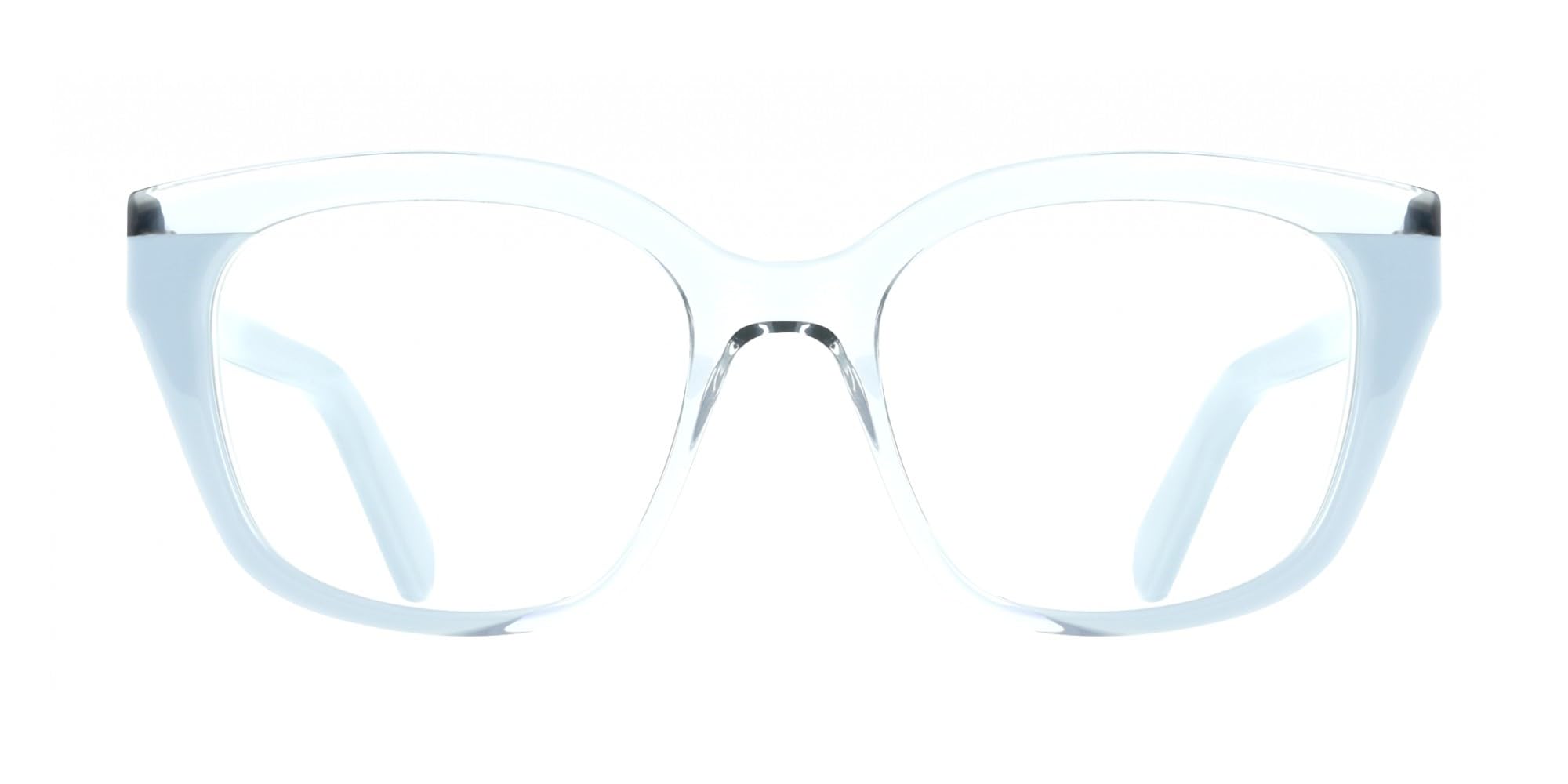 GAFAS FERRAGAMO SF3023 - C: TRASPARENTE AZURA/AZURE Eye Size: 51 Bridge: 18 Salute e cura personale