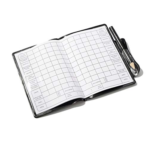 Conjunto de cartas de árbitro Lioobo, durável, profissional, portátil, apito de árbitro vermelho e a