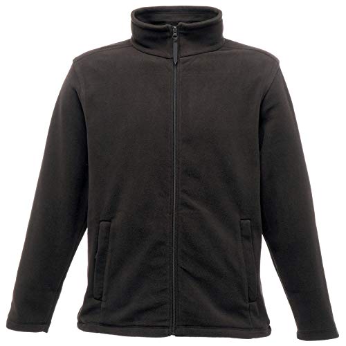 Regatta Vollreißverschluss-Microfleece-Jacke für Herren 3XL Schwarz