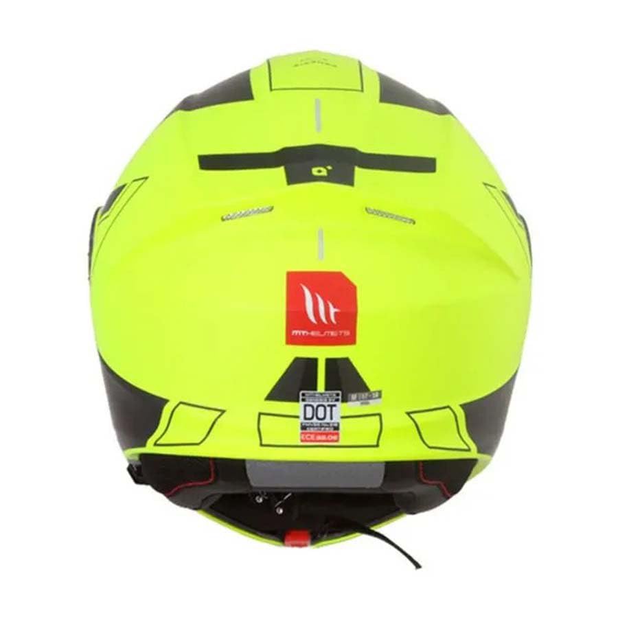 Casco Moto Modular MT FU935SV Genesis SV TALO C3 Amarillo Mate Talla XS con Gafa Solar HOMOLOGADO
